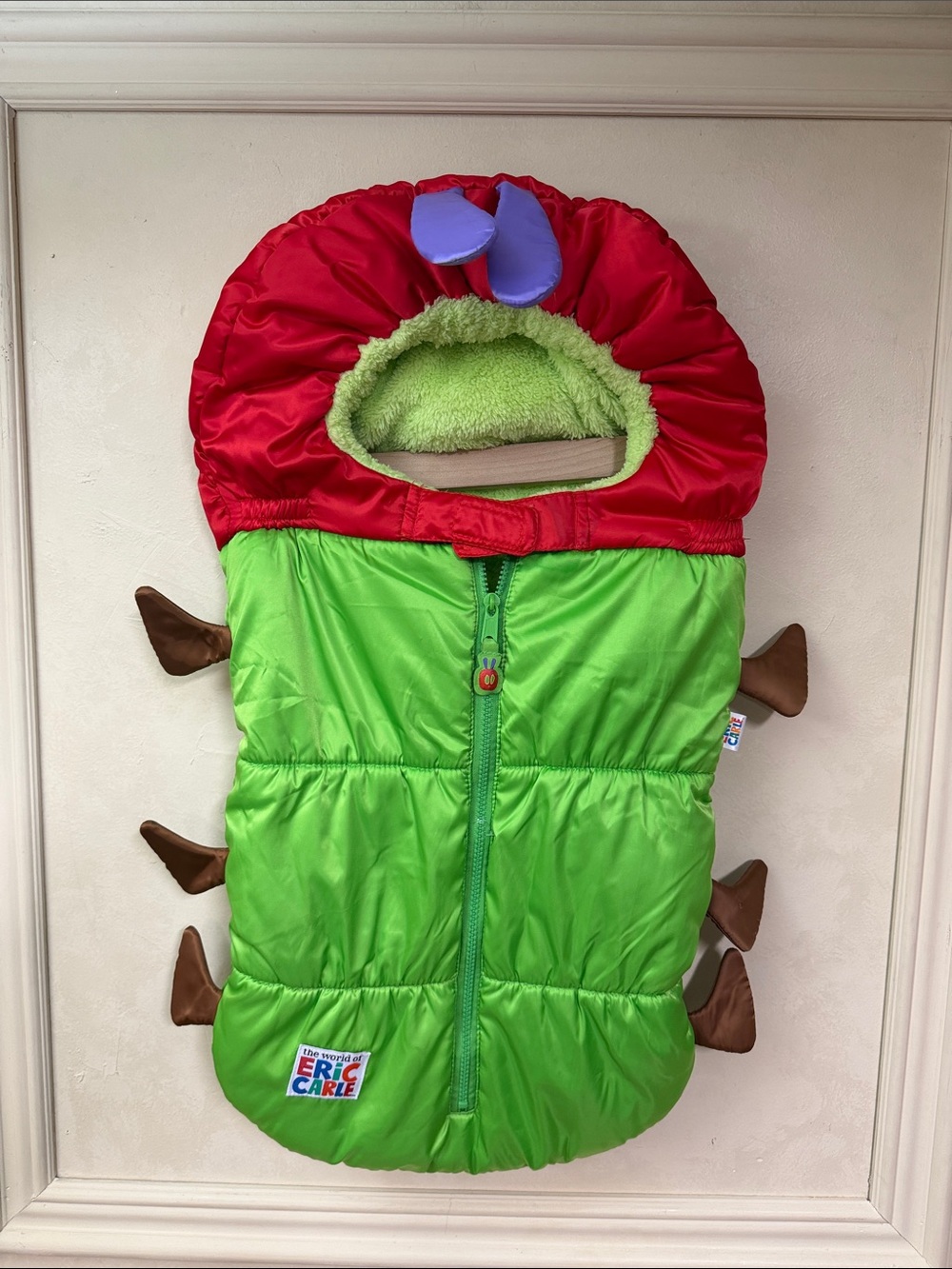 World Of Eric Carle The Very Hungry Caterpillar Plush Infant Bunting Bag Costume